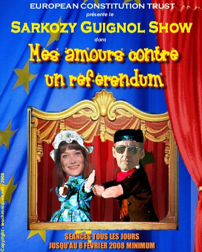 Et si cet talage de vulgarit ne servait pas  faire oublier la fin de la souverainet de la France que snateurs et dputs vont voter ?