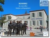 La police occupe l'école