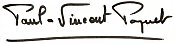 signature Paul-Vincent Paquet