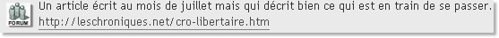 lien sur le Web vers leschroniques.net