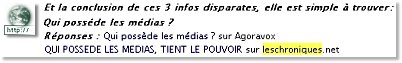 lien sur le Web vers leschroniques.net