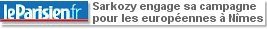 Sarkozy engage sa campagne pour les européennes à Nimes