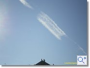 Chemtrail: 23 février 2008 - 14:20 - Bourges (Cher)