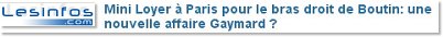 Mini Loyer à Paris pour le bras droit de Boutin: une nouvelle affaire Gaymard ?