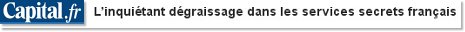 L'inquitant dgraissage dans les services secrets franais