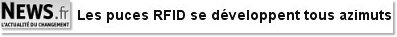 Les puces RFID se dveloppent tous azimuts