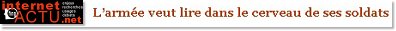 L’arme veut lire dans le cerveau de ses soldats