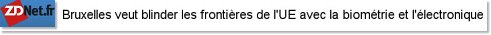 Bruxelles veut blinder les frontires de l'UE avec la biomtrie et l'lectronique