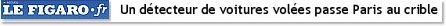 Un dtecteur de voitures voles passe Paris au crible